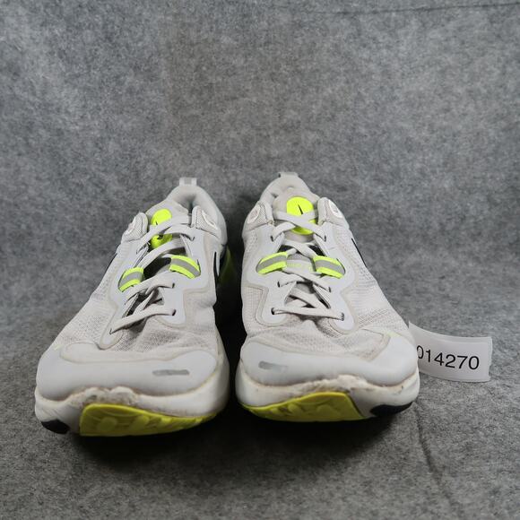 Nike Shoes Mens 10 React Sneakers Running Athletic Trainers Gray Sport Active - Picture 2 of 13